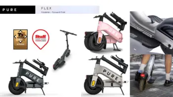 PUREから「特定小型」区分対応FLEX発表