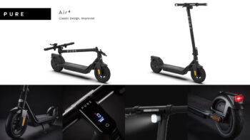 PUREから「特定小型」区分対応Air⁴発表